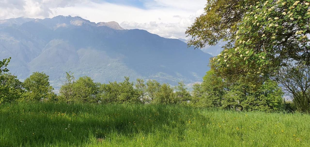Ferienwohnung Rustico Ai Monti Cadenazzo Bagian luar foto