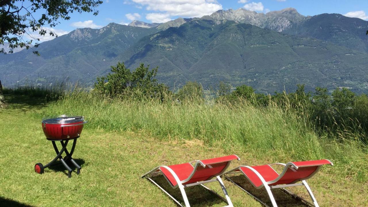 Ferienwohnung Rustico Ai Monti Cadenazzo Bagian luar foto